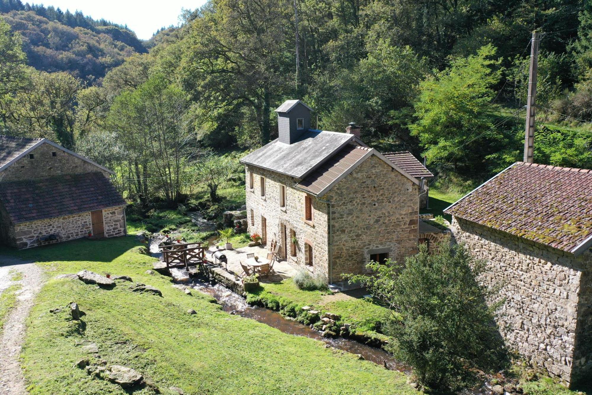 Authentique Moulin Tout Inclus-Moulin De Lavaugarde Thauron Екстер'єр фото